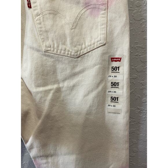 Levi's 501 Original High Rise Straight Leg Jeans Size 29x30 NWT - Picture 7 of 9